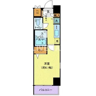 東京都大田区大森北1【マンション】の間取り