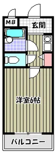 コスモビクトリー【3階】の間取り