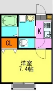 リヴェール寒川【1階】の間取り