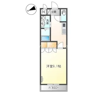 アーバンシャトー【2階】の間取り