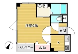 メゾン・ド・アンシャンテ【3階】の間取り