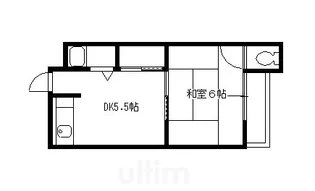 原田マンション【3階】の間取り