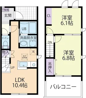 フォレスト・フェローの間取り