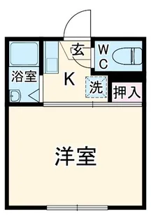 ハイム北原【2階】の間取り