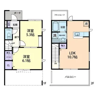 Cherry Blossomの間取り