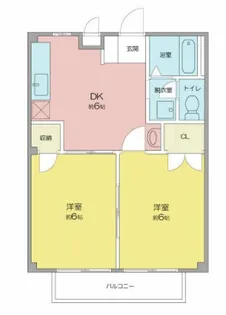 アビタシオン【1階】の間取り