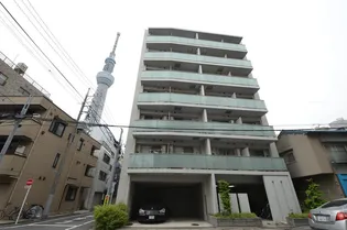 スカイコート押上壱番館【1階】の外観