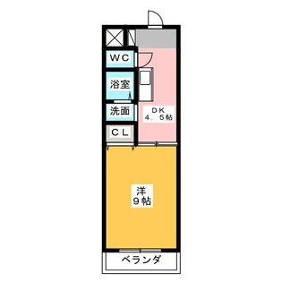 サンパティークドミール【2階】の間取り