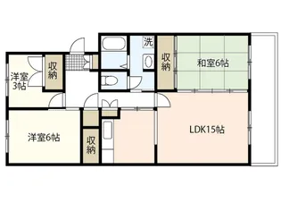 K’sB 己斐上 1【1階】の間取り