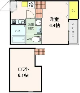 ラ・フォーレ東照宮【1階】の間取り