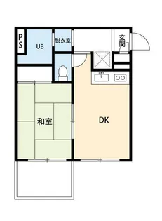 東京都小金井市東町4【アパート】の間取り
