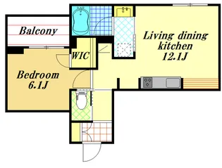 アイル ルイーズ【3階】の間取り