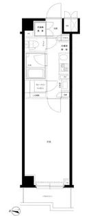 ルーブル中野本町【4階】の間取り