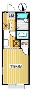 ジャスミンガーデン吉祥寺【1階】の間取り