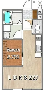 Le printemps【3階】の間取り