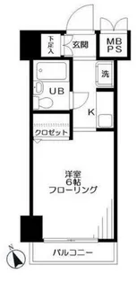東京都豊島区目白1【マンション】の間取り