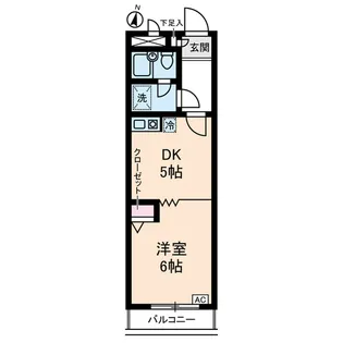 パーソネージュ西大島【3階】の間取り