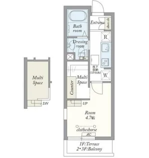My Style vintage 千間台【3階】の間取り