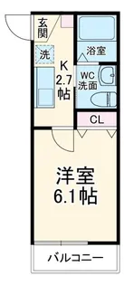 アキノワール【3階】の間取り