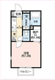 グレース【2階】の間取り