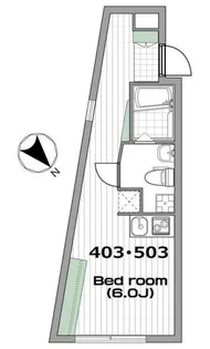 アージュドール白山【5階】の間取り