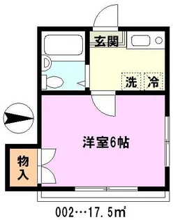 埼玉県川口市本町4【マンション】の間取り