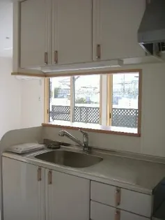 アブニール新涯 D棟のキッチン