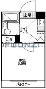 カーサフロール西船【2階】の間取り