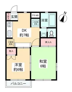 アネックスミワ【2階】の間取り