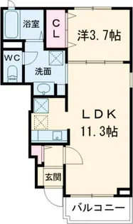 ダンデライオンヒル II【1階】の間取り
