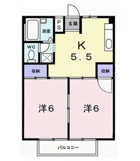 三重県鈴鹿市江島町【アパート】の間取り