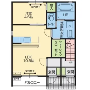 BEAR【1階】の間取り