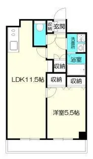グラシアス【1階】の間取り