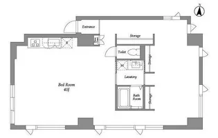 品川港南テラス【7階】の間取り