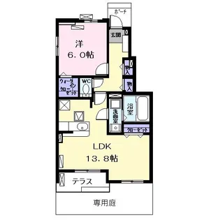 ソラリウム A【1階】の間取り