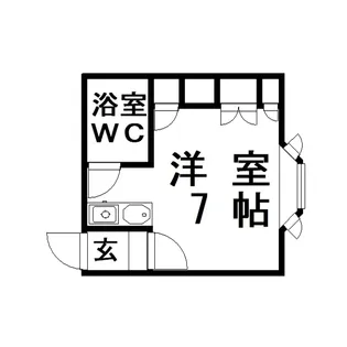 グリーンヒル【1階】の間取り