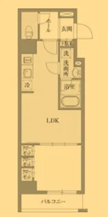 東京都中央区日本橋箱崎町【マンション】の間取り