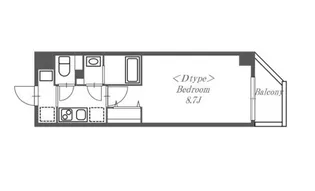 リヴシティ川崎新町【3階】の間取り