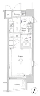 ヴォーガコルテ板橋本町II【12階】の間取り