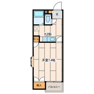 公郷エスポア【1階】の間取り