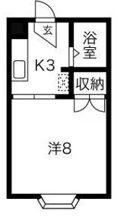 ネクストハイツ双葉【2階】の間取り