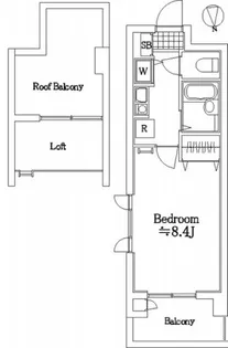 西葛西ガーデンハウス【3階】の間取り