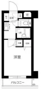 シンシア東高円寺【3階】の間取り