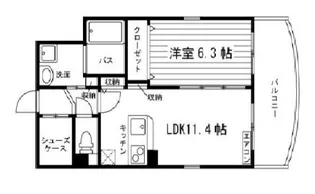Skord(スコード)【2階】の間取り
