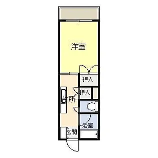 ラベンダーハイツ【2階】の間取り