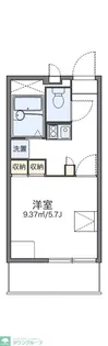レオパレス天大南【2階】の間取り