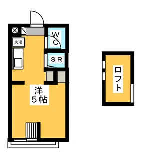 フローラ1【1階】の間取り