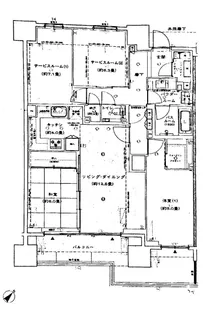 シティハウス池袋【14階】の間取り