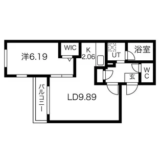 SERENO【4階】の間取り