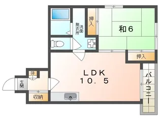 忍ヶ丘SKビル【3階】の間取り